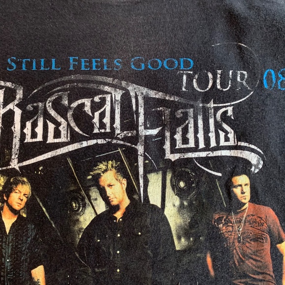 Rascal Flatts Tour 2008 T-shirt. Small - Picture 2 of 4